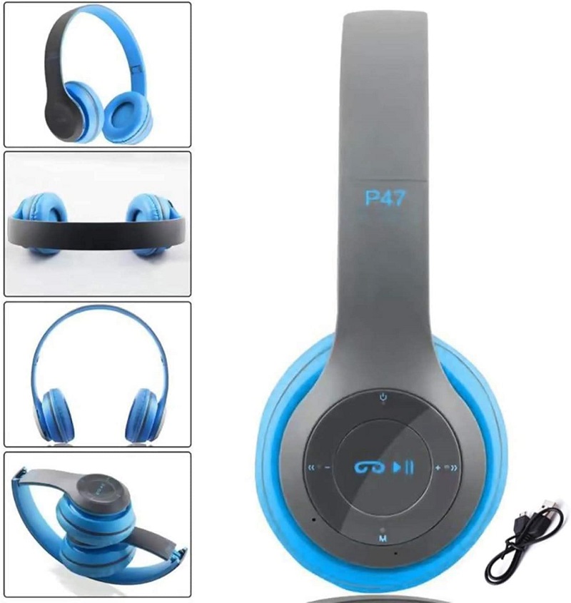 هدفون بیسیم بلوتوث مدل P47-5.0+EDR