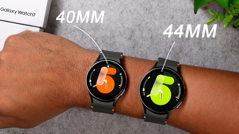 سامسونگ Galaxy Watch 7 در دو سایز 40 میلی متر و 44 میلی متر