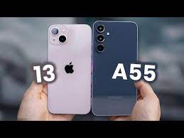 iPhone 13 با Samsung Galaxy A55